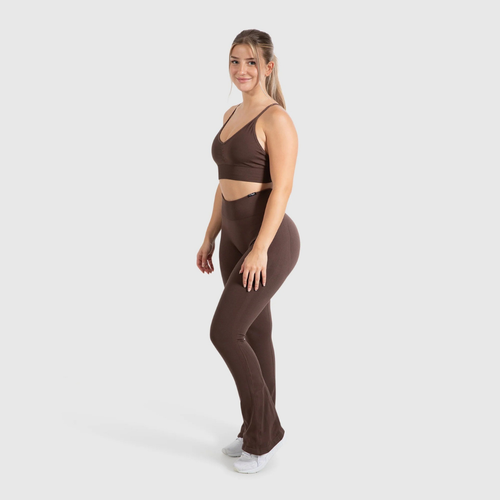 2XL-3XL İspanyol Paça Selülit Önleyici Tayt | Fit Tight