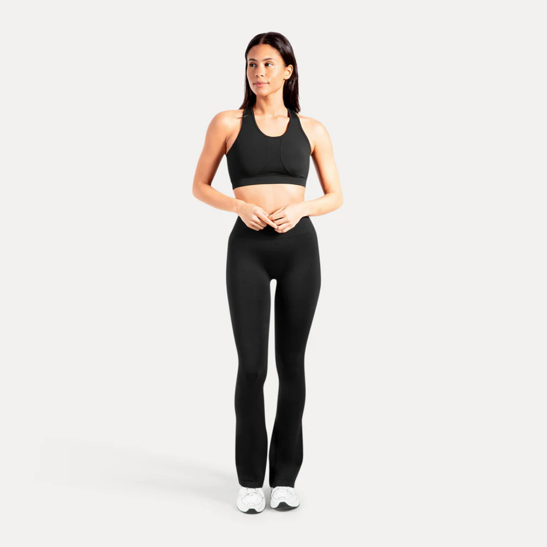 İspanyol Paça Selülit Önleyici Tayt | Fit Tight