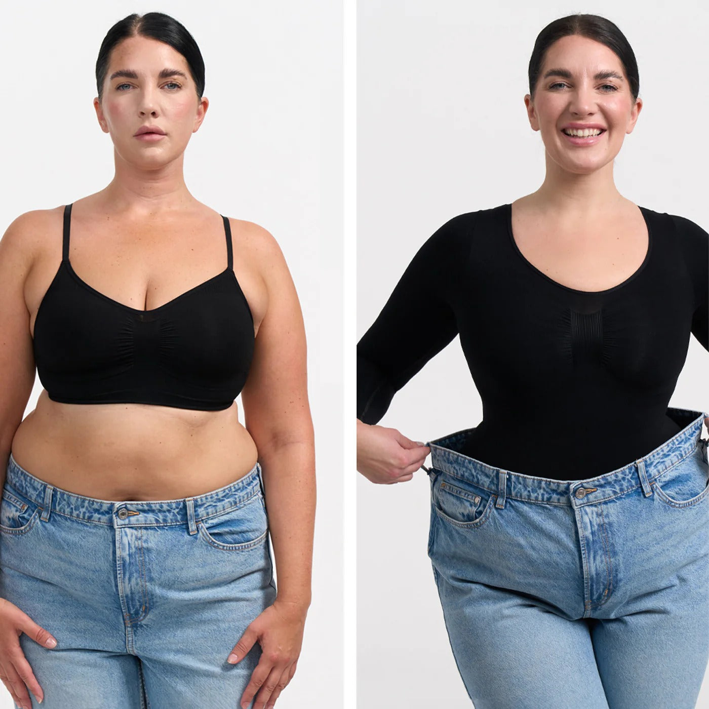 Vücut Şekillendirici Uzun Kollu Zıbın Korse | Fit Tight