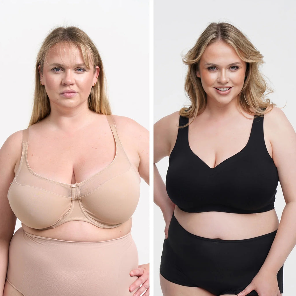 Vücut Şekillendirici Sırt Destekli Dikişsiz Sütyen | Fit Tight