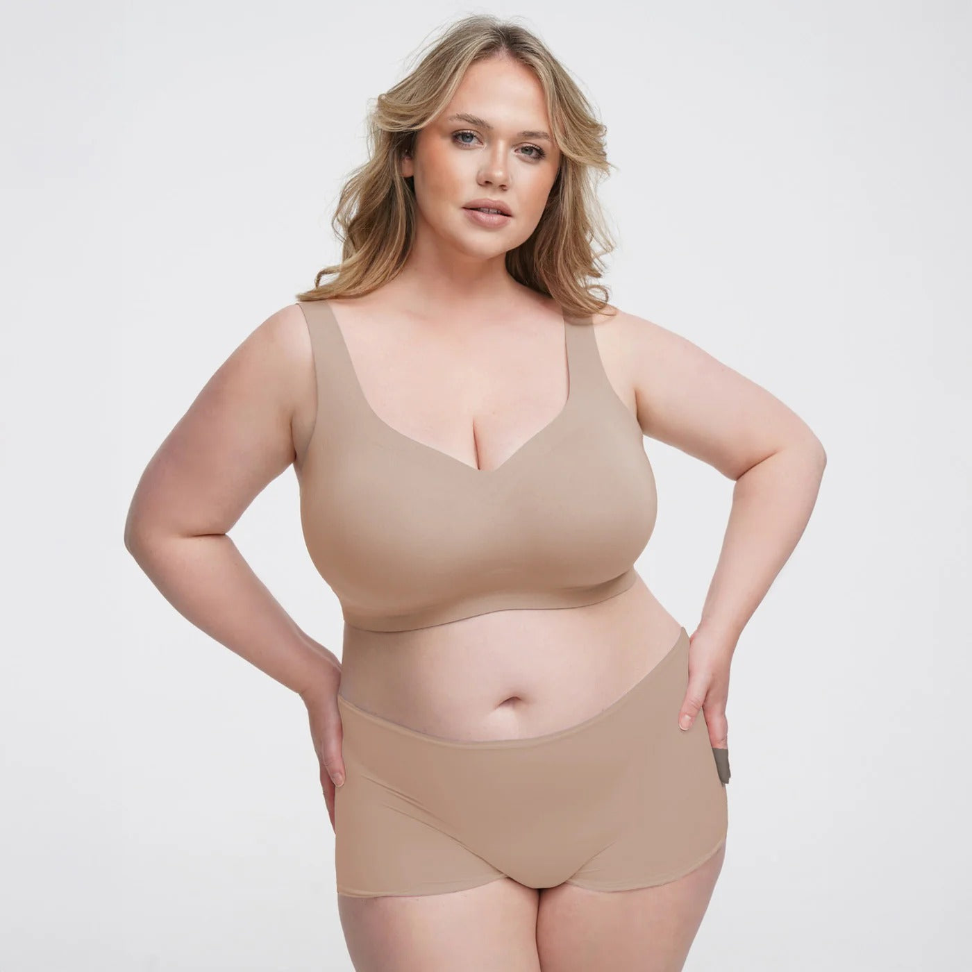 Vücut Şekillendirici Sırt Destekli Dikişsiz Sütyen | Fit Tight