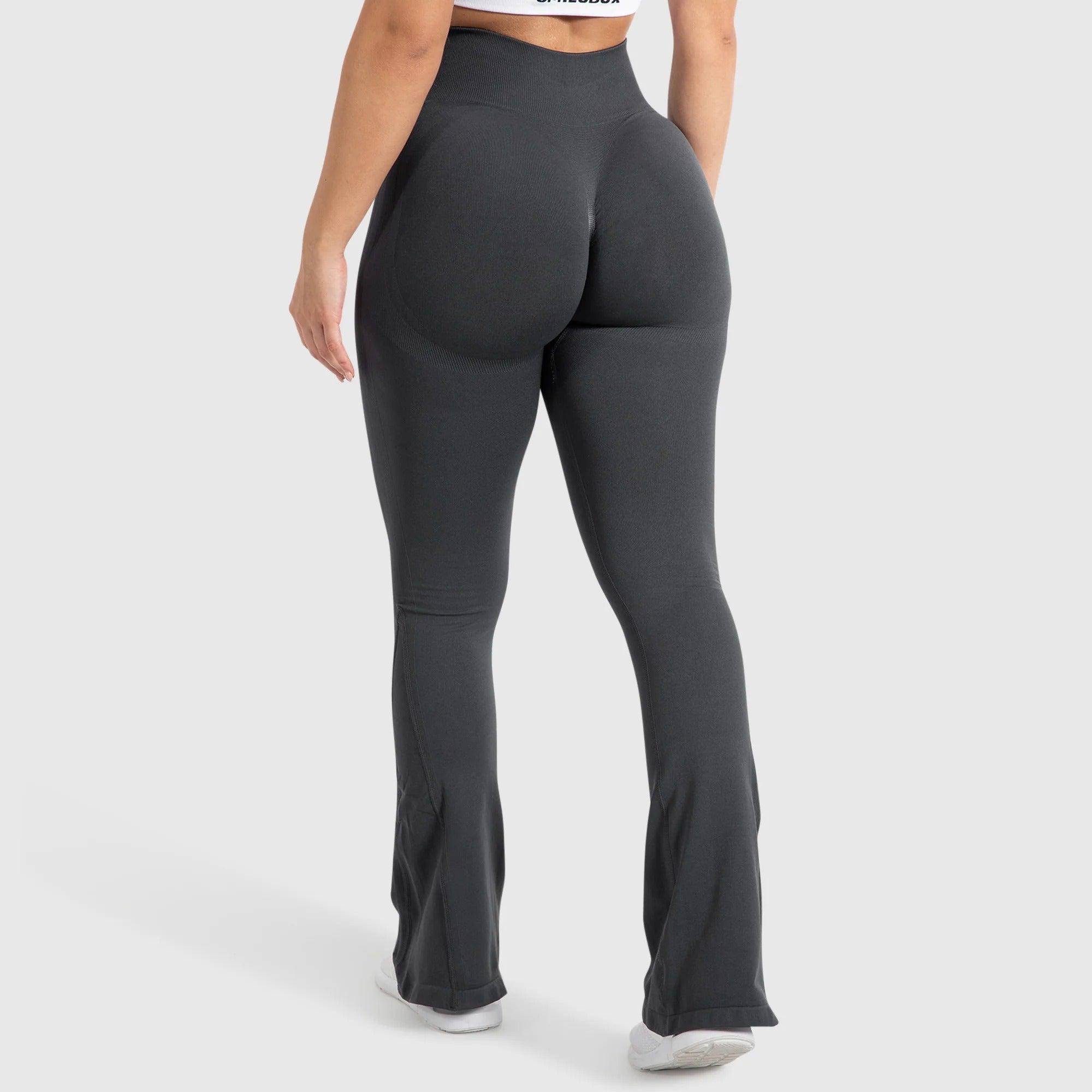 2XL-3XL İspanyol Paça Selülit Önleyici Tayt | Fit Tight
