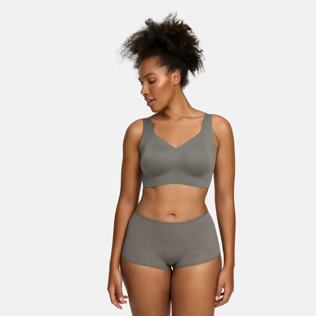 Vücut Şekillendirici Sırt Destekli Dikişsiz Sütyen | Fit Tight