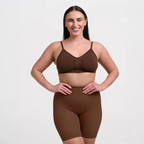 Yüksek Bel Şekillendirici Selülit Önleyici Korse Şort | Fit Tight