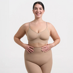 Yüksek Bel Şekillendirici Selülit Önleyici Korse Şort | Fit Tight